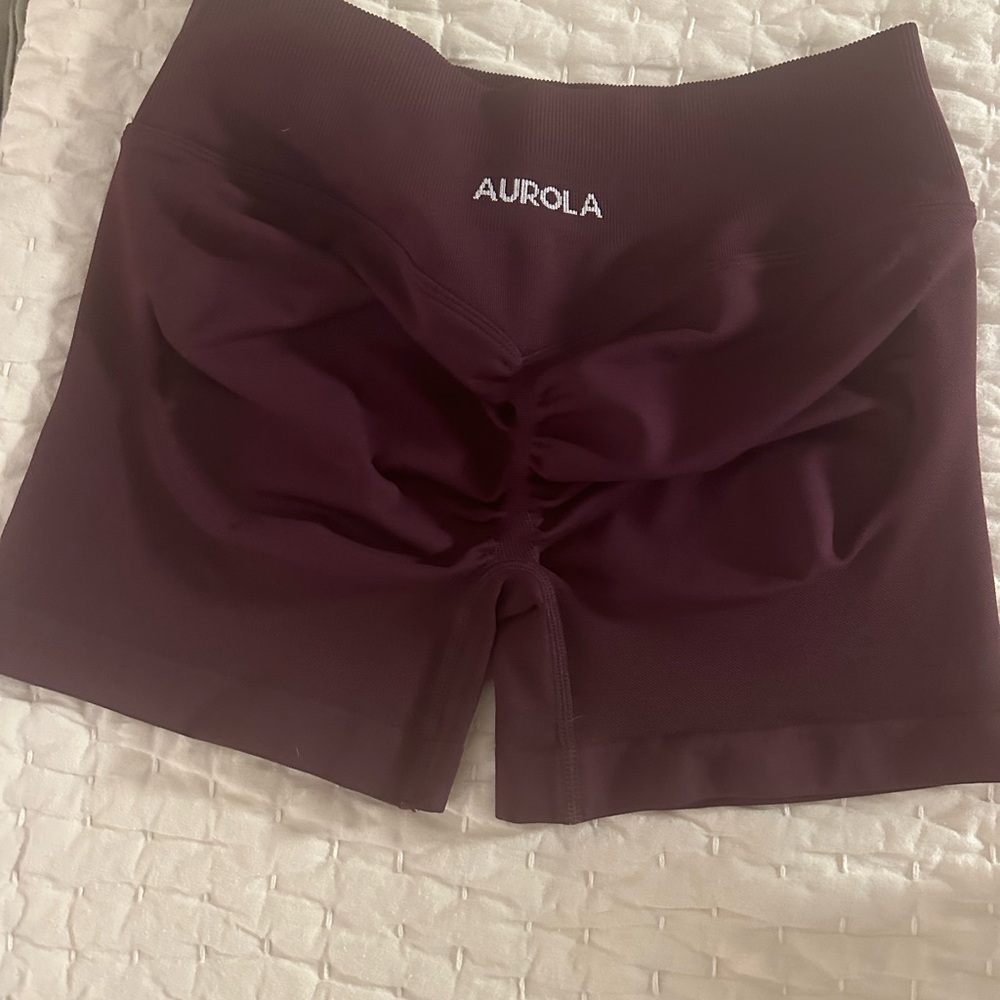 Aurora Women's Dark Purple Bike Shorts